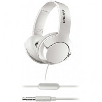 PHILIPS Auriculares Bass+microfono SHL3175WT Blanco - Guanxe Atlantic Marketplace