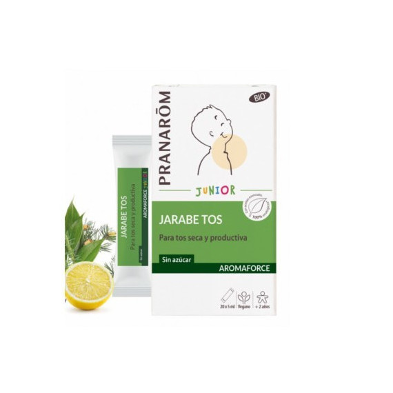 Pranarom Aromaforce Jarabe Junior Tos 20X5ML  PRANAROMS