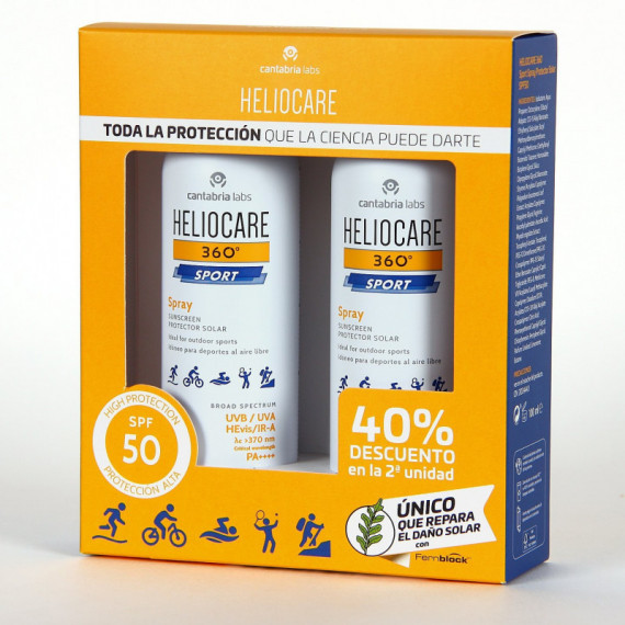 HELIOCARE Pack Duplo HELIOCARE Spray 360 Sport 1
