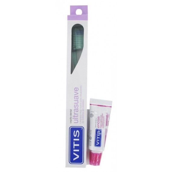 Cepillo Dental VITIS Ultrasuave+pasta
