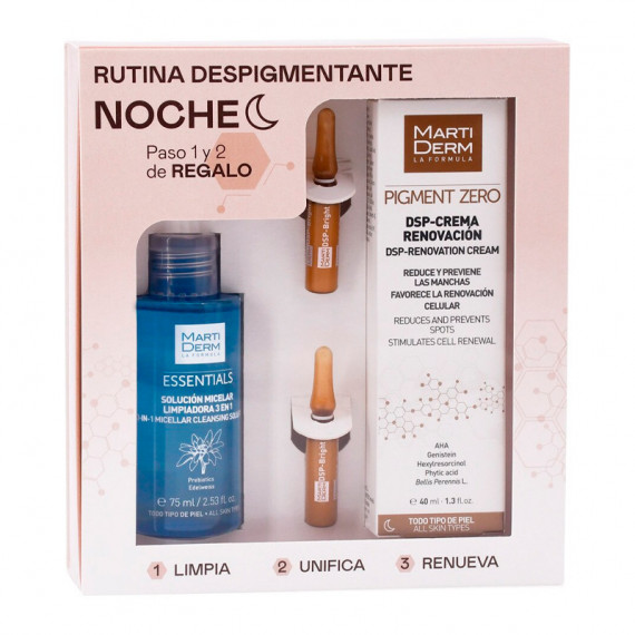 Rutina Despigmentante Noche  MARTIDERM