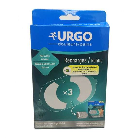 URGO Parche de Electroterapia Recargable Recarga