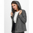 Chaqueta con Capucha, Corta y Ligera Sedona de ONLY