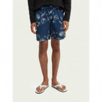 SCOTCH & SODA Bañadores Bañador Estampado de Tamaño Medio