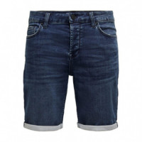 ONLY&SONS Bermudas Vaqueras Ply Jogger - Guanxe Atlantic Marketplace