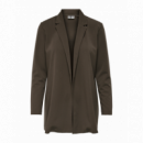 JACQUELINE DE YONG Chaquetas Mujer Blazer Geggo Chocolate Brown