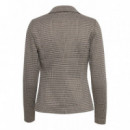 Chaquetas Mujer Blazer ICHI Kate Cameleon