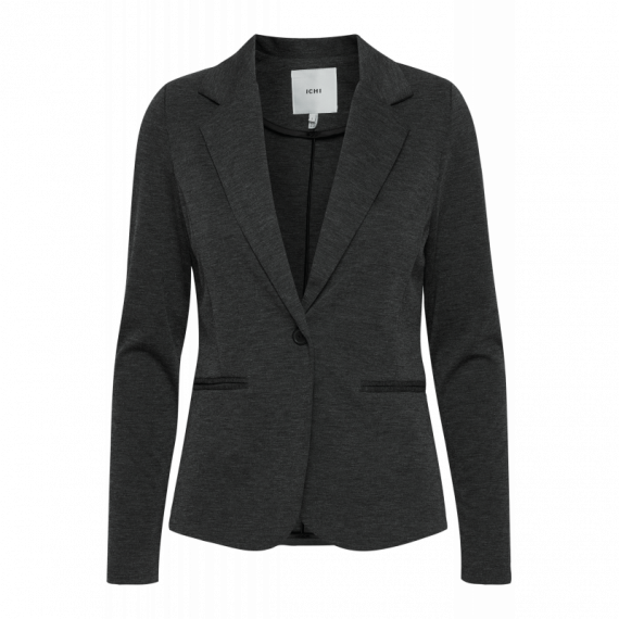 Chaquetas Mujer Blazer ICHI Kate Dark Grey Melange