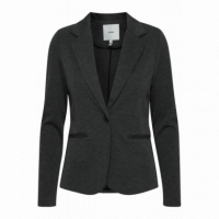 Chaquetas Mujer Blazer ICHI Kate Dark Grey Melange - Guanxe Atlantic Marketplace