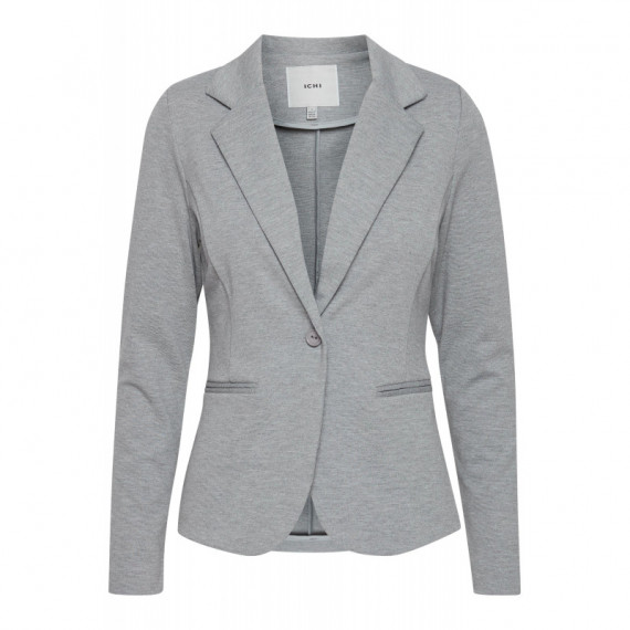 Chaquetas Mujer Blazer ICHI Kate Grey Melange