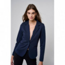 Chaquetas Mujer Blazer ICHI Kate Total Eclipse