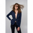 Chaquetas Mujer Blazer ICHI Kate Total Eclipse