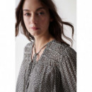 SALSA JEANS Blusas y Camisas Blusa Asimétrica con Estampado