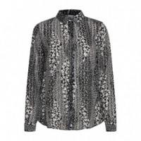 ICHI Blusas y Camisas Blusa Etty - Guanxe Atlantic Marketplace