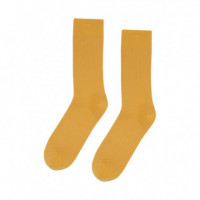 Ropa Interior Calcetín COLORFUL STANDARD Clásico Orgánico - Burned Yellow