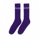 TSPTR Calcetines Charlie Brown Purple
