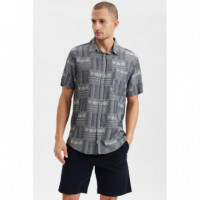 ANERKJENDT Camisas Camisa Akkian Jacquard