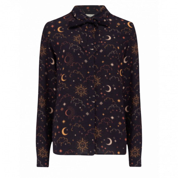 SUGARHILL BRIGHTON Blusas y Camisas Camisa Catrina Black Celestial Nights