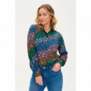 SUGARHILL BRIGHTON Blusas y Camisas Camisa Catrina Multi Cascading Daisies