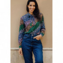 SUGARHILL BRIGHTON Blusas y Camisas Camisa Catrina Multi Cascading Daisies