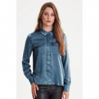 ICHI Blusas y Camisas Camisa Ihisolde - Guanxe Atlantic Marketplace