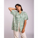 OLOW Camisas Camisa Manga Corta Monst