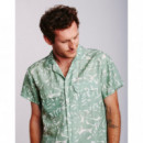 OLOW Camisas Camisa Manga Corta Monst