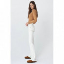 SALSA JEANS Camisetas Mujer Camiseta de Encaje en el Escote