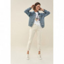 SALSA JEANS Camisetas Mujer Camiseta Dibujo Madrid