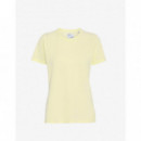 COLORFUL STANDARD Camisetas Mujer Camiseta Ligera de Mujer Orgánica Amarilla