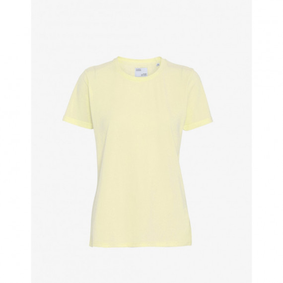 COLORFUL STANDARD Camisetas Mujer Camiseta Ligera de Mujer Orgánica Amarilla