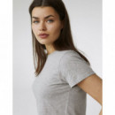 COLORFUL STANDARD Camisetas Mujer Camiseta Ligera de Mujer Orgánica Amarilla