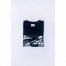 ECRU Camisetas Mujer Camiseta Mujer Orgánica Pol Montserrat Playa