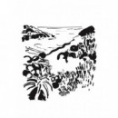 ECRU Camisetas Mujer Camiseta Mujer Orgánica Pol Montserrat Playa