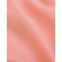 Camisetas Hombre Camiseta COLORFUL STANDARD de Algodón Orgánico Bright Coral