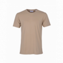 Camisetas Hombre Camiseta COLORFUL STANDARD de Algodón Orgánico Caquis