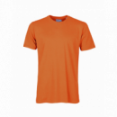 Camisetas Hombre Camiseta COLORFUL STANDARD de Algodón Orgánico Naranja Quemado