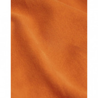 Camisetas Hombre Camiseta COLORFUL STANDARD de Algodón Orgánico Naranja Quemado