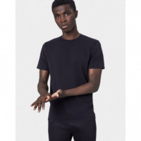 Camisetas Hombre Camiseta COLORFUL STANDARD de Algodón Orgánico Negra