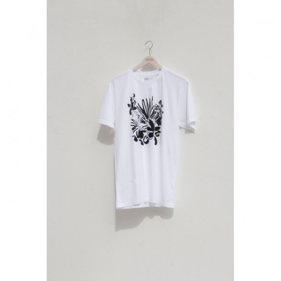 ECRU Camisetas Hombre Camiseta Unisex Orgánica Pol Montserrat Plantas