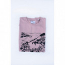 ECRU Camisetas Hombre Camiseta Unisex Orgánica Pol Montserrat Playa