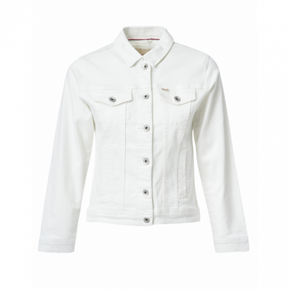 SALSA JEANS Chaquetas Mujer Cazadora Vaquera Blanca Guanxe Atlantic Marketplace