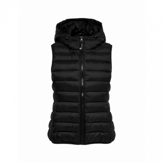 Chaquetas Mujer Chaleco ONLY New Tahoe Hood Black
