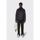 RAINS Chaquetas Hombre Chaqueta Unisex Padded Nylon Black