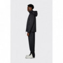 RAINS Chaquetas Hombre Chaqueta Unisex Padded Nylon Black