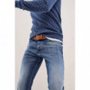 SALSA JEANS Cinturones Cinturón de Piel Arena