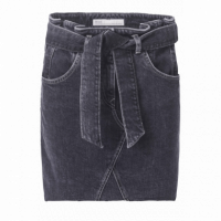 SALSA JEANS Falda Push In Secret Glamour Negra Lavada - Guanxe Atlantic Marketplace