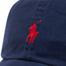 Gorros y Gorras Gorra POLO RALPH LAUREN Azul Marina con Visera de Tela de Algodón