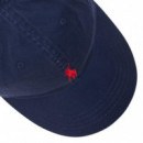 Gorros y Gorras Gorra POLO RALPH LAUREN Azul Marina con Visera de Tela de Algodón