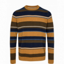 ANERKJENDT Jerséis y Sudaderas Jersey Aksune Jaquard Narcissus